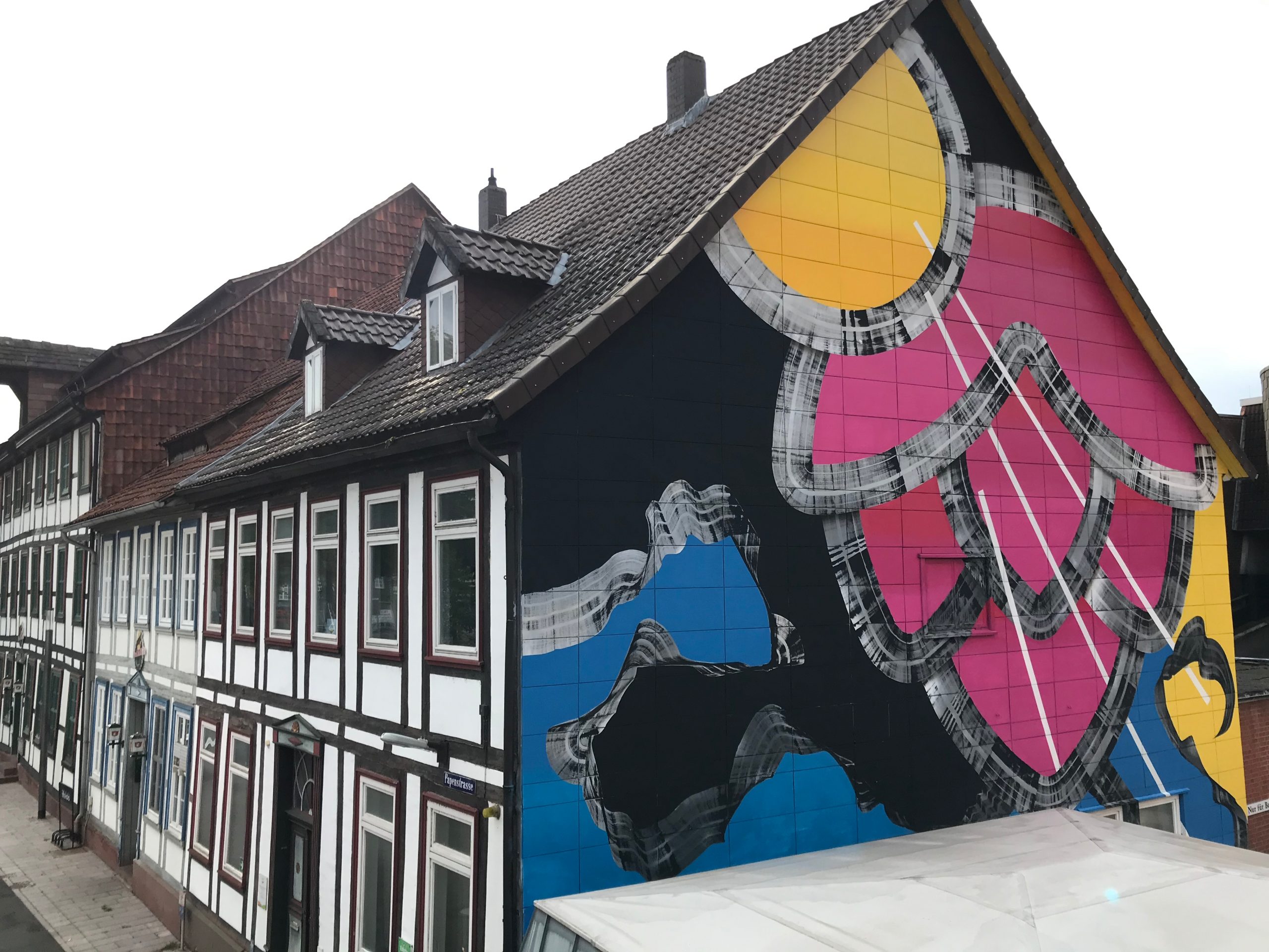 Engin Dogan SAM 2023 Mural Art Einbeck Brauhaus